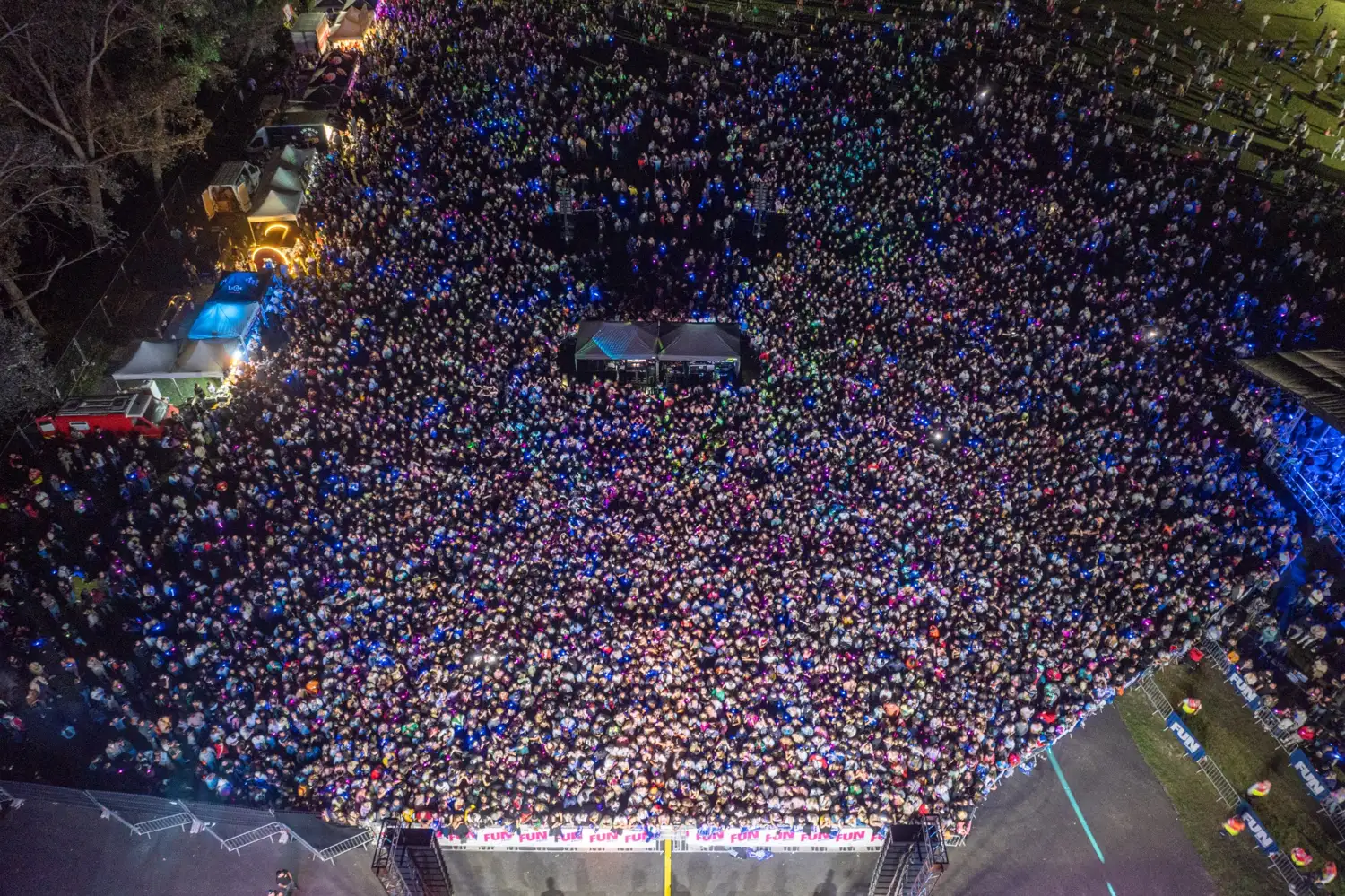 Le public en nombre pour assister au concert